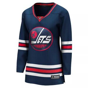 Women's Winnipeg Jets Alternate Premier Breakaway Player Jersey - L Navy